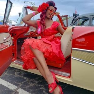 Satin swing dress CYBER WEEK ONLY DISCOUNT